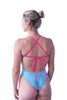 Green León Pauna Wide Strap Swimsuit