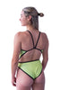 Green León Pauna Wide Strap Swimsuit