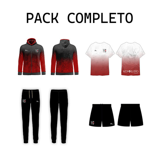 Pack Completo Sudadera Equipación Club Judo KOI