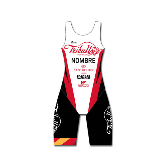 Tritraje sin Mangas Mujer Club Triatlón Tribulls