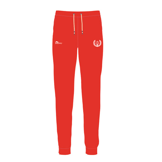 Pantalón Chándal Rojo Unisex Club Natación Alfa Ilicitano