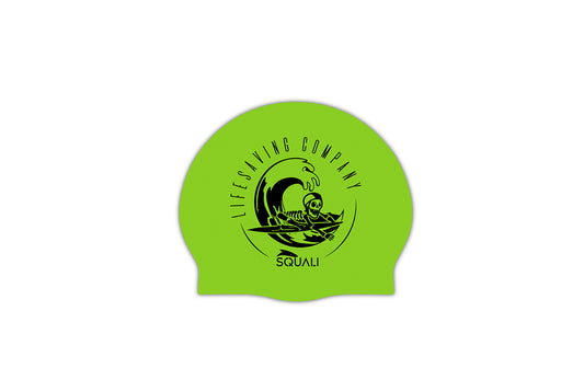 Gorro Natación Silicona Squali Lifesaving Verde