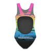 Solras Swimming Club Wide Strap Swimsuit