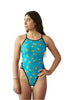 Green León Pauna Wide Strap Swimsuit