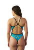 Green León Pauna Wide Strap Swimsuit