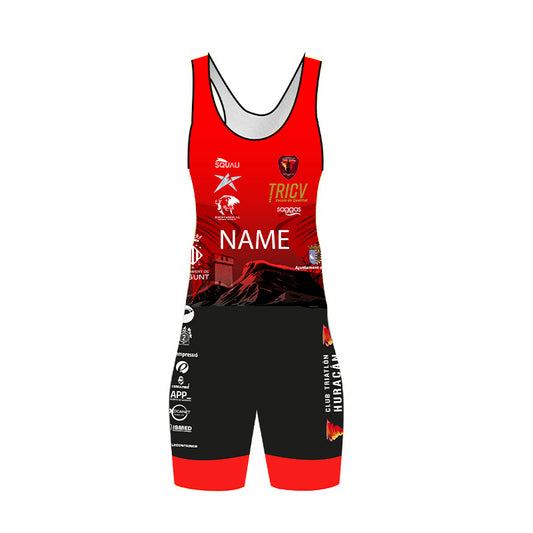 Sleeveless trisuit Man Triathlon Ciempozuelos