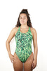 Green León Pauna Wide Strap Swimsuit