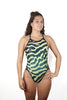 Green Tigre Pauna Thin Strap Swimsuit