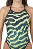 Green Tigre Pauna Thin Strap Swimsuit