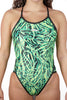 Pauna León Thin Strap Swimsuit Green