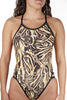 Pauna Thin Strap Swimsuit Golden Lion